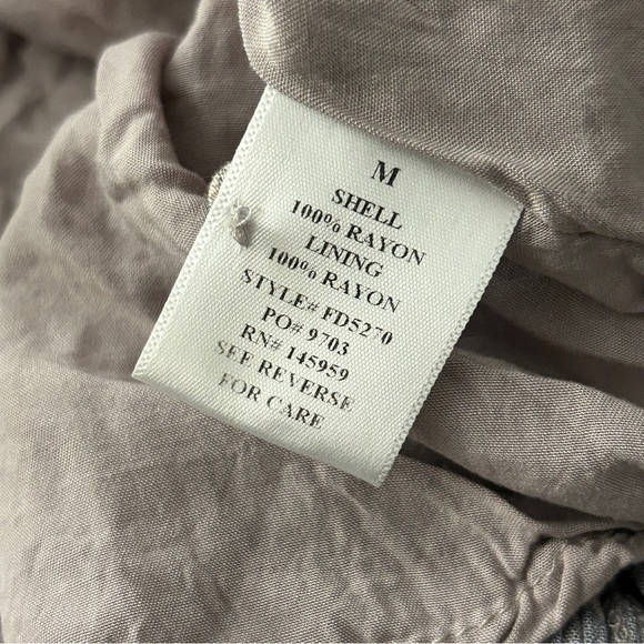 Dress Forum Floral Gray Camisole M - Picture 6 of 12